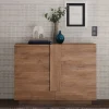 121x90x44 Kommode in Holzoptik mit Doppeltür - Basento