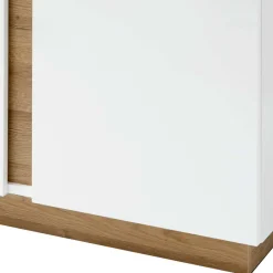 138x91x40 Kommode mit Glas 3-türig - Myrda