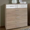 90x103x40 Kommode mit sieben Schubladen - Fabricus