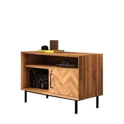 97x65x45 Kommode mit zwei Fächern & Tür - Kerfa