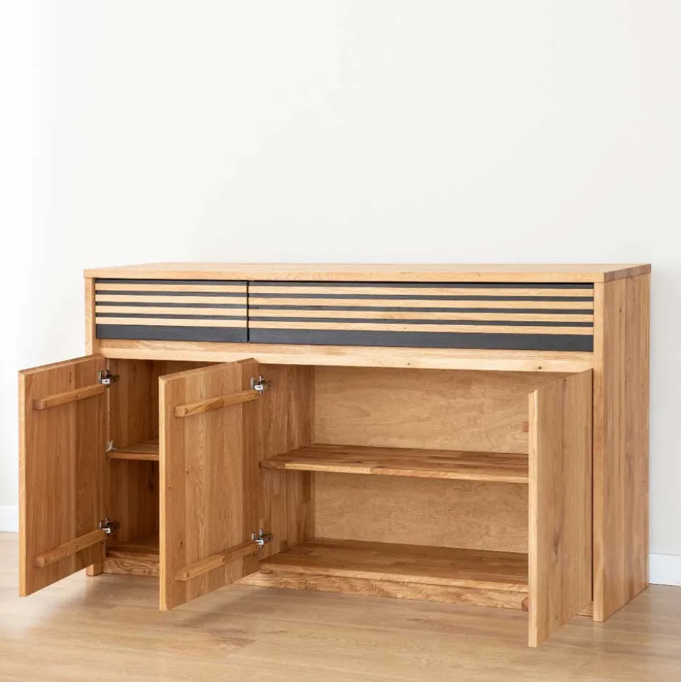 150x88x42 Massivholz Sideboard aus Eiche - Agusto