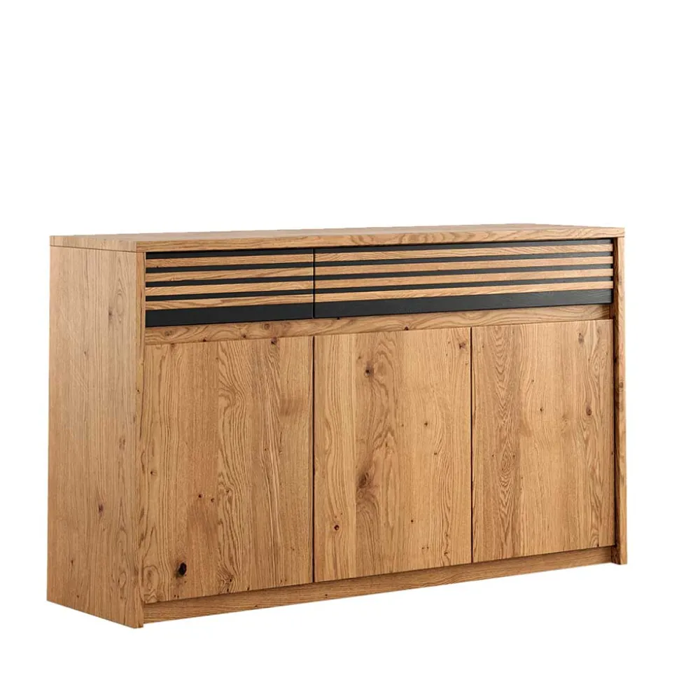 150x88x42 Massivholz Sideboard aus Eiche - Agusto