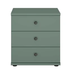 50x57x36 Nachtkommode in Graugrün - Rajavo