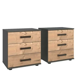 52x58x38 Nachtkommode in Tanne Dekor - Ardila