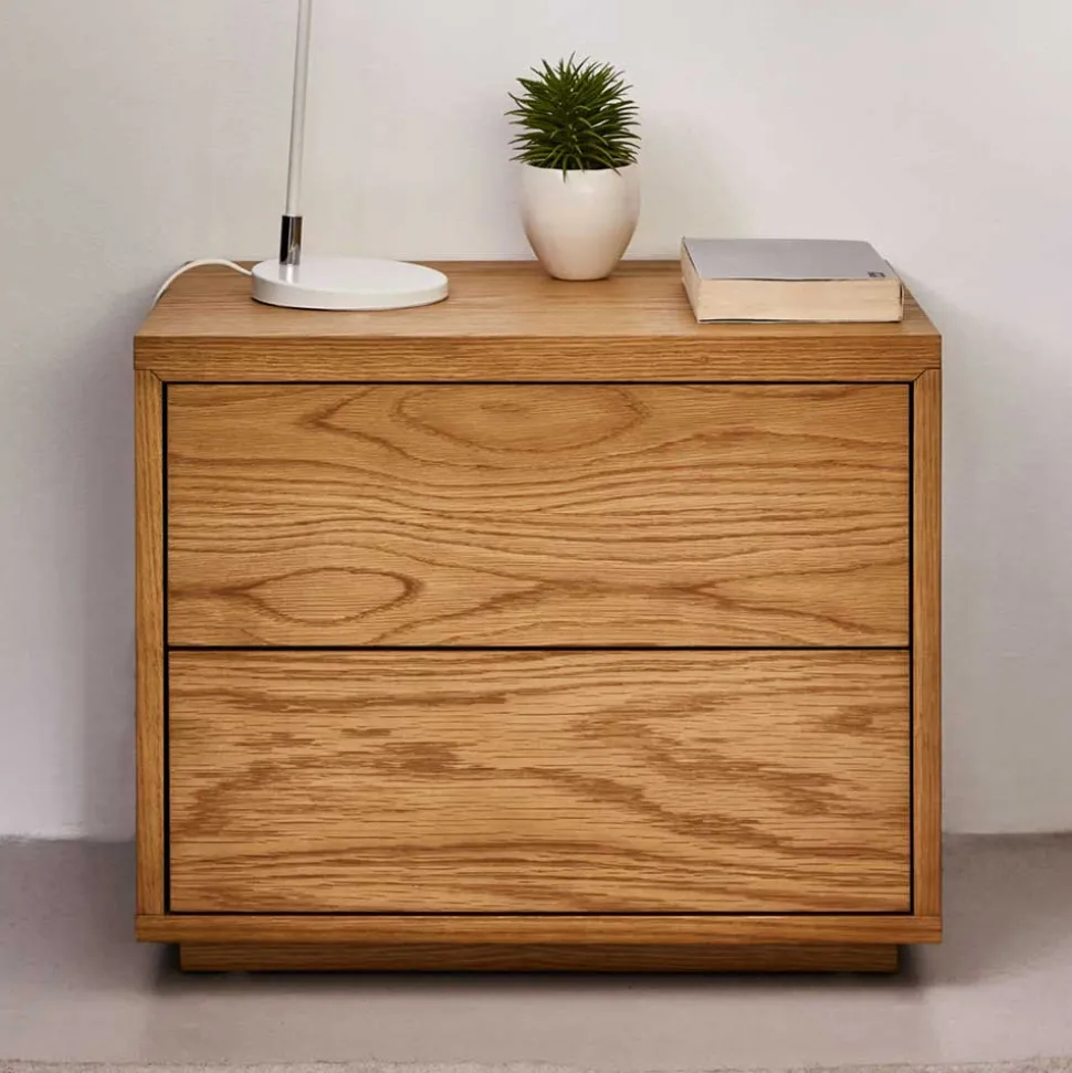53x44x36 Nachtkommode mit Sockel - Elastian