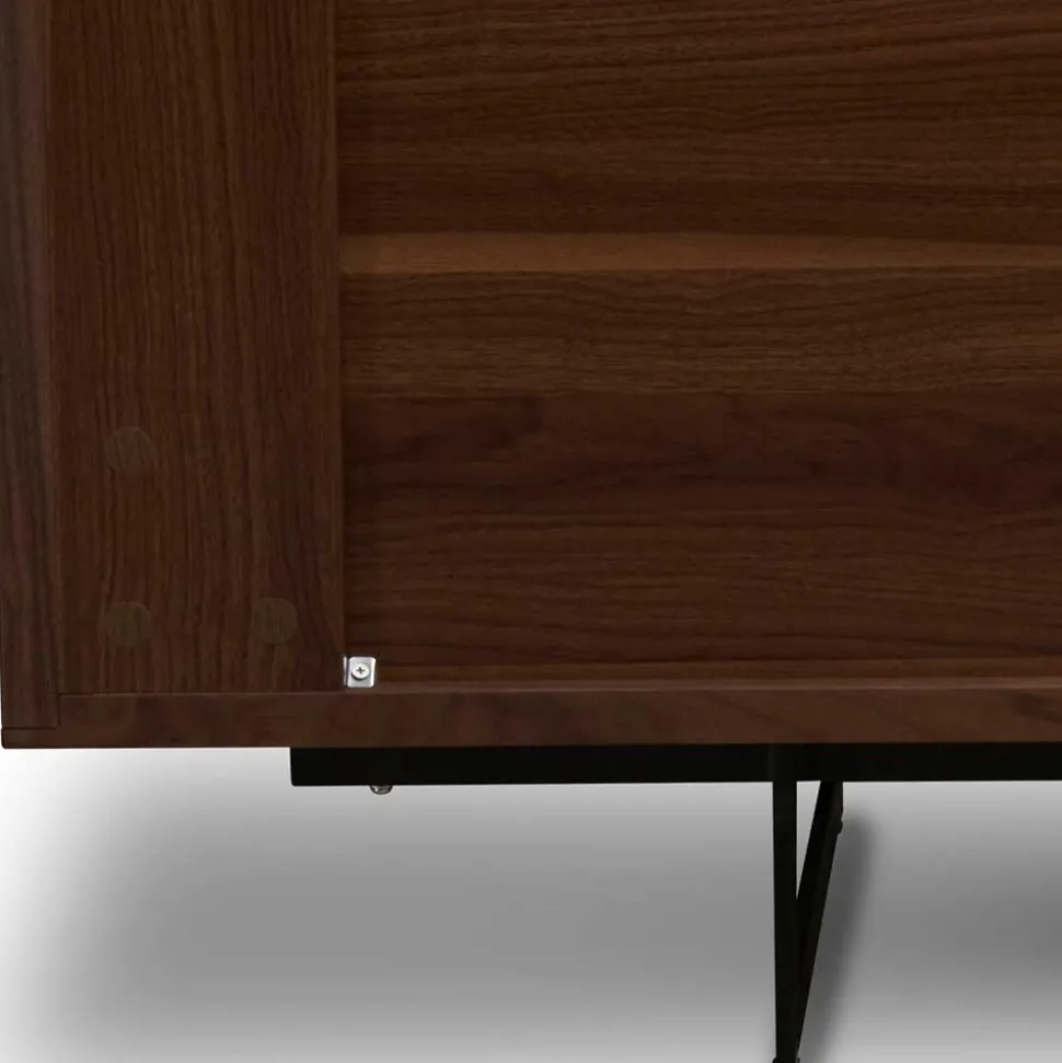 155x85x45 Retro-Sideboard mit Bügelgestell - Frenanda