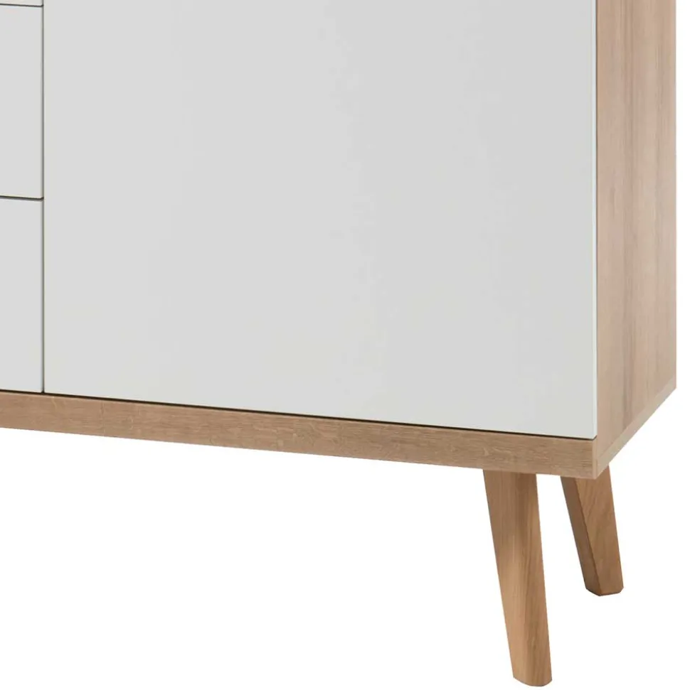160x83x40 Scandi Anrichte zweifarbig - Cablos