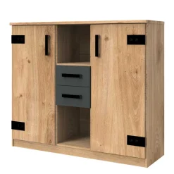 124x105x41 Schrank im Industry & Loft Style - Uletria