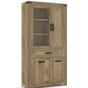 110x200x40 Schrank in Eiche Dunkel - Yoziska