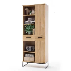 76x196x38 Schrank mit Tür & Schublade - Truvisas