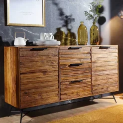 160x88x40 Sideboard aus massivem Holz - Dicna