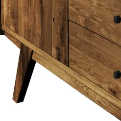 160x90x50 Sideboard in Nussbaumfarben lackiert - Nadelle