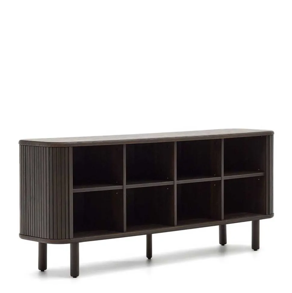 180x75x40 Sideboard in Schwarzbraun Esche - Tadaco