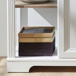171x102x48 Sideboard in Weiß & Eiche - Sinolita