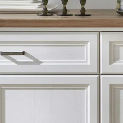 171x102x48 Sideboard in Weiß & Eiche - Sinolita