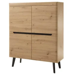 107x134x40 Skandi Highboard 4-türig - Olcian