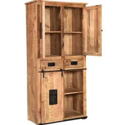 90x180x40 Stauraum Schrank im Industrial Style - Eswan