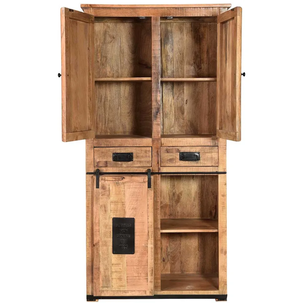 90x180x40 Stauraum Schrank im Industrial Style - Eswan