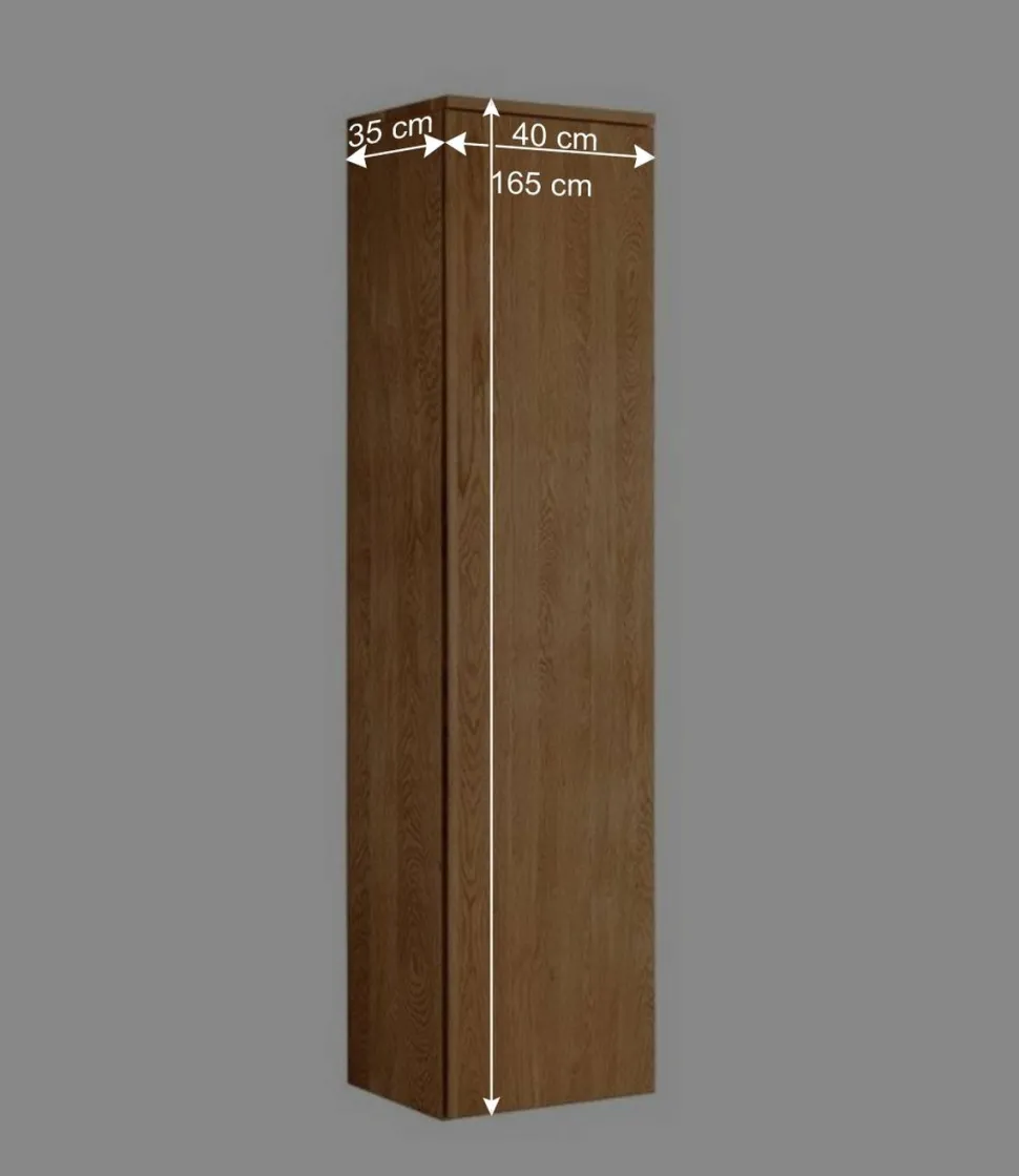 40x165x35 1-türiger Schrank für die Wandmontage - Sotunes