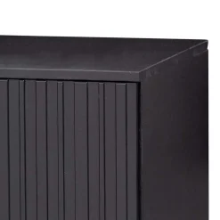 100x56x44 2-türiges TV Board in Schwarz - Gelvins
