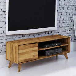 134x48x40 TV Element aus geölter Wildeiche - Eavy
