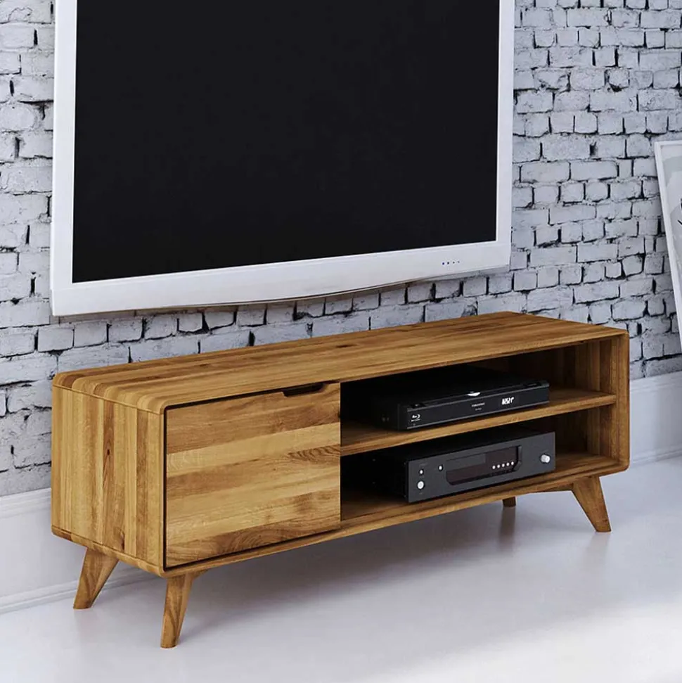 134x48x40 TV Element aus geölter Wildeiche - Eavy