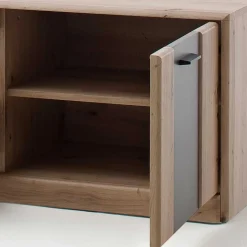 179x50x51 TV Element in Eichefarben & Grau - Larinca