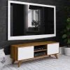 134x48x40 TV Schrank mit Türen & Fächern - Diesta
