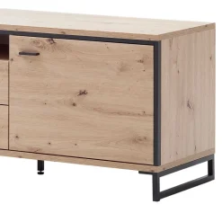 183x60x50 TV Unterschrank in Eiche Holzoptik - Nikdus