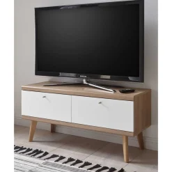107x50x40 TV Unterschrank mit Klappfächern - Cablos