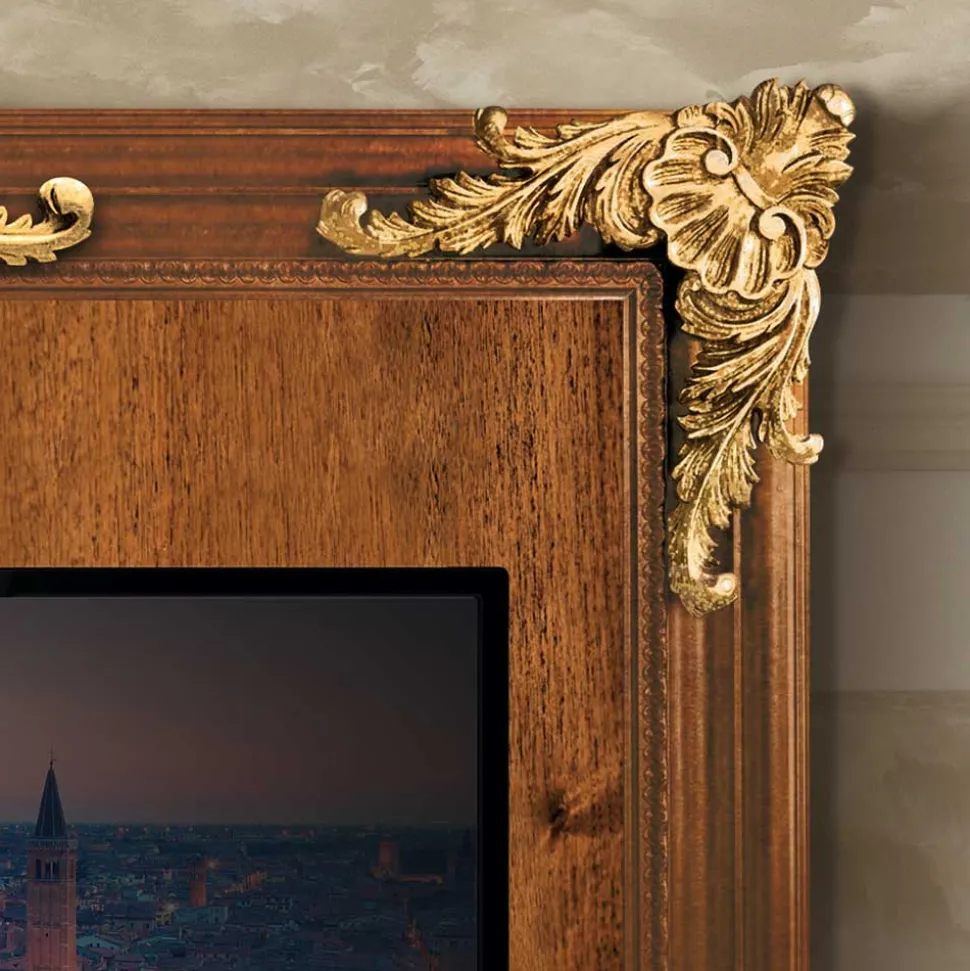 150x130x6 TV Wandpaneel im Itaiienischen Stil - Carlenna