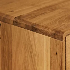 90x110x40 Vitrine Kommode aus Wildeiche - Eavy