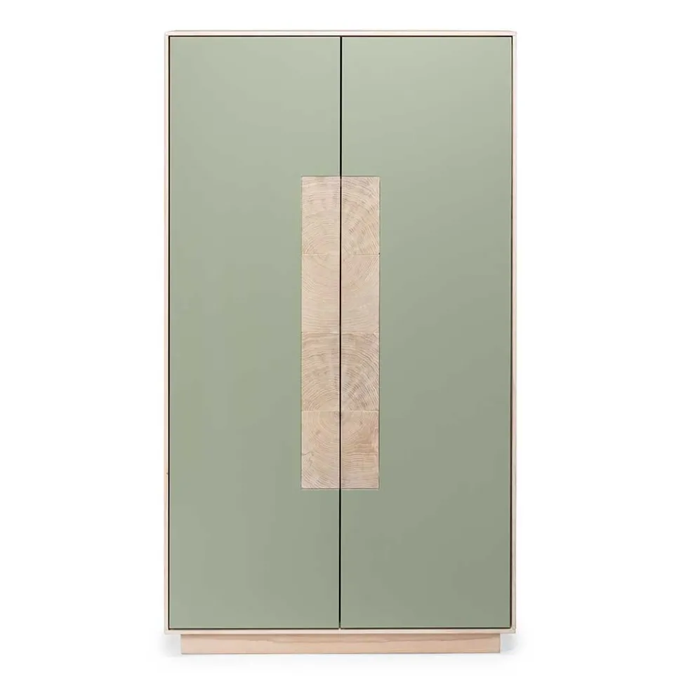 160x90x45 Wohnraum Schrank zweifarbig - Ajevos