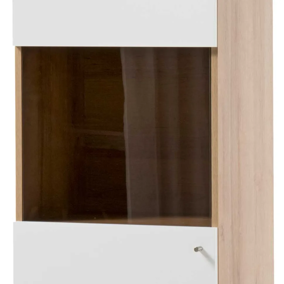 50x197x40 Wohnzimmer Schrank mit Glas - Cablos I