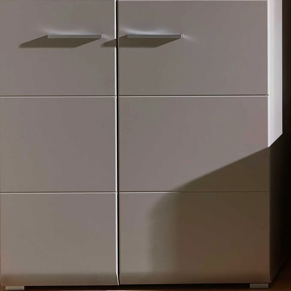 80x139x37 Wohnzimmer Schrank mit Glas Einsatz - Fraguca