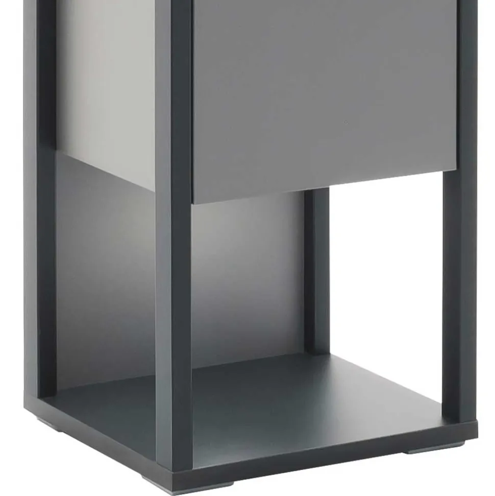 40x150x37 Wohnzimmerschrank mit Tür & 2 Fächern - Ridona