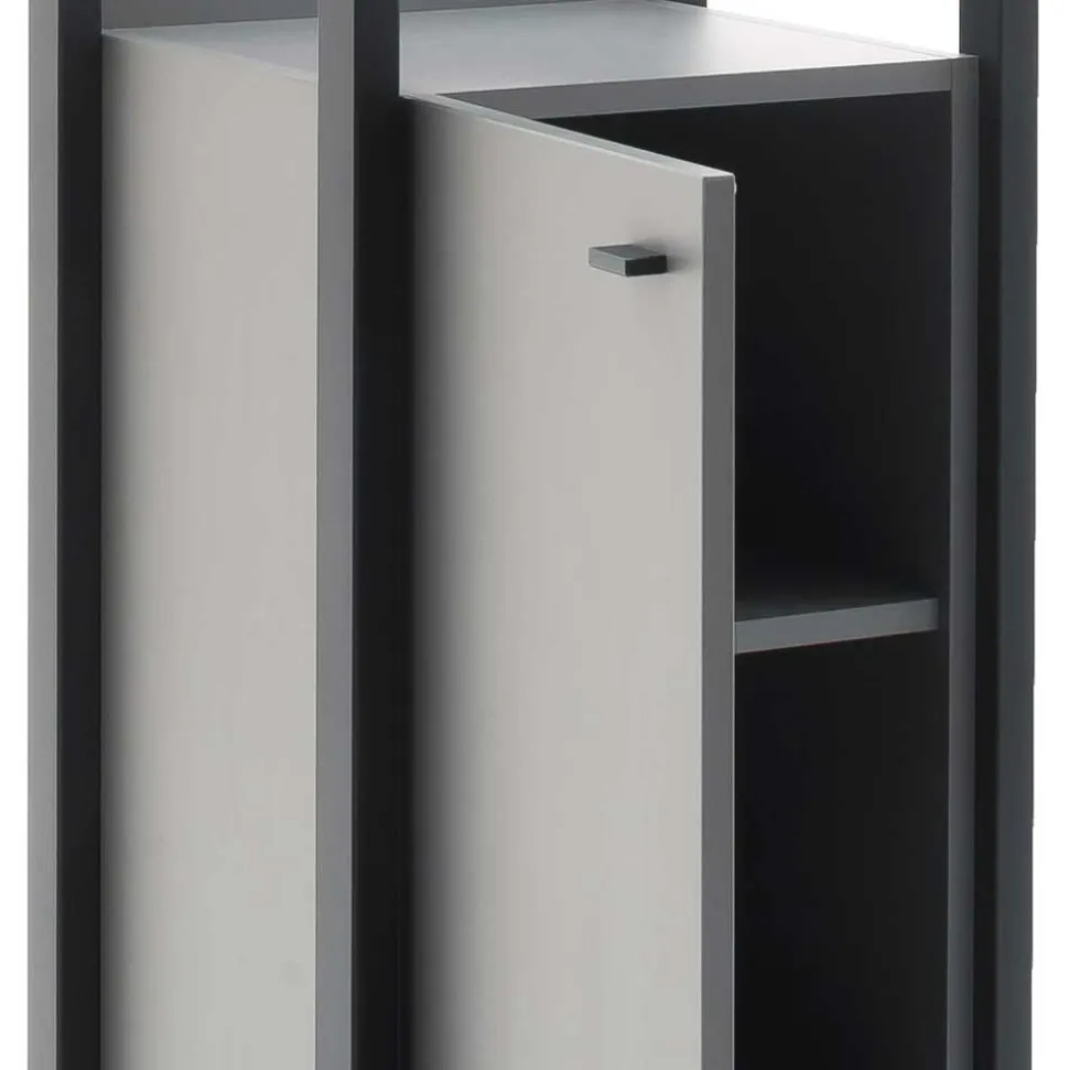 40x150x37 Wohnzimmerschrank mit Tür & 2 Fächern - Ridona
