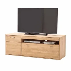 Zeitloses TV Element in Eiche Bianco - Vernella
