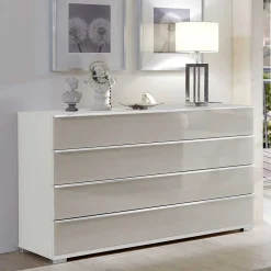 Zweifarbige Kommode mit 149 cm Breite - Pascan
