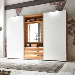 Zweifarbiger Schlafzimmerschrank extravagant - Stufania