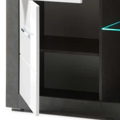 Zweifarbiges Design-Sideboard 97cm hoch - Istensa