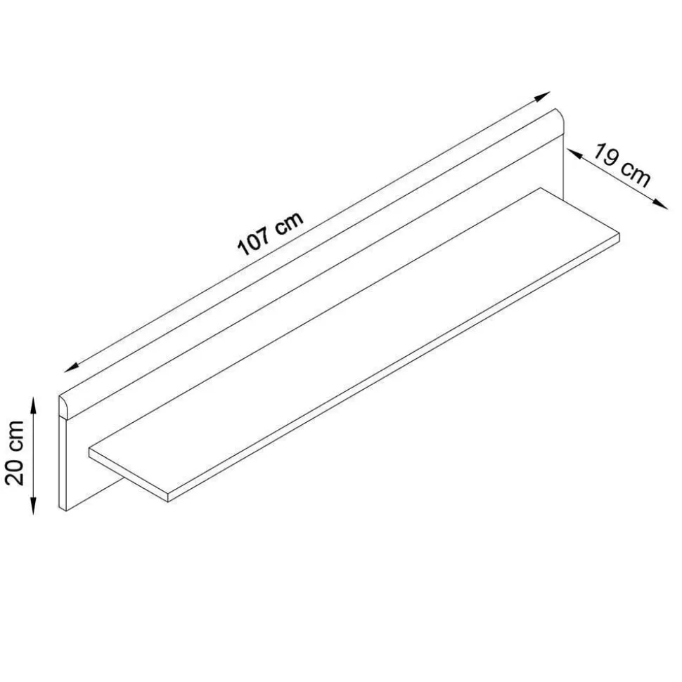 Zweifarbiges Wohnzimmer Möbel Set - Cablos (sechsteilig)