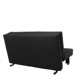 Zweisitzer Faltsofa in Schwarz - Lardias