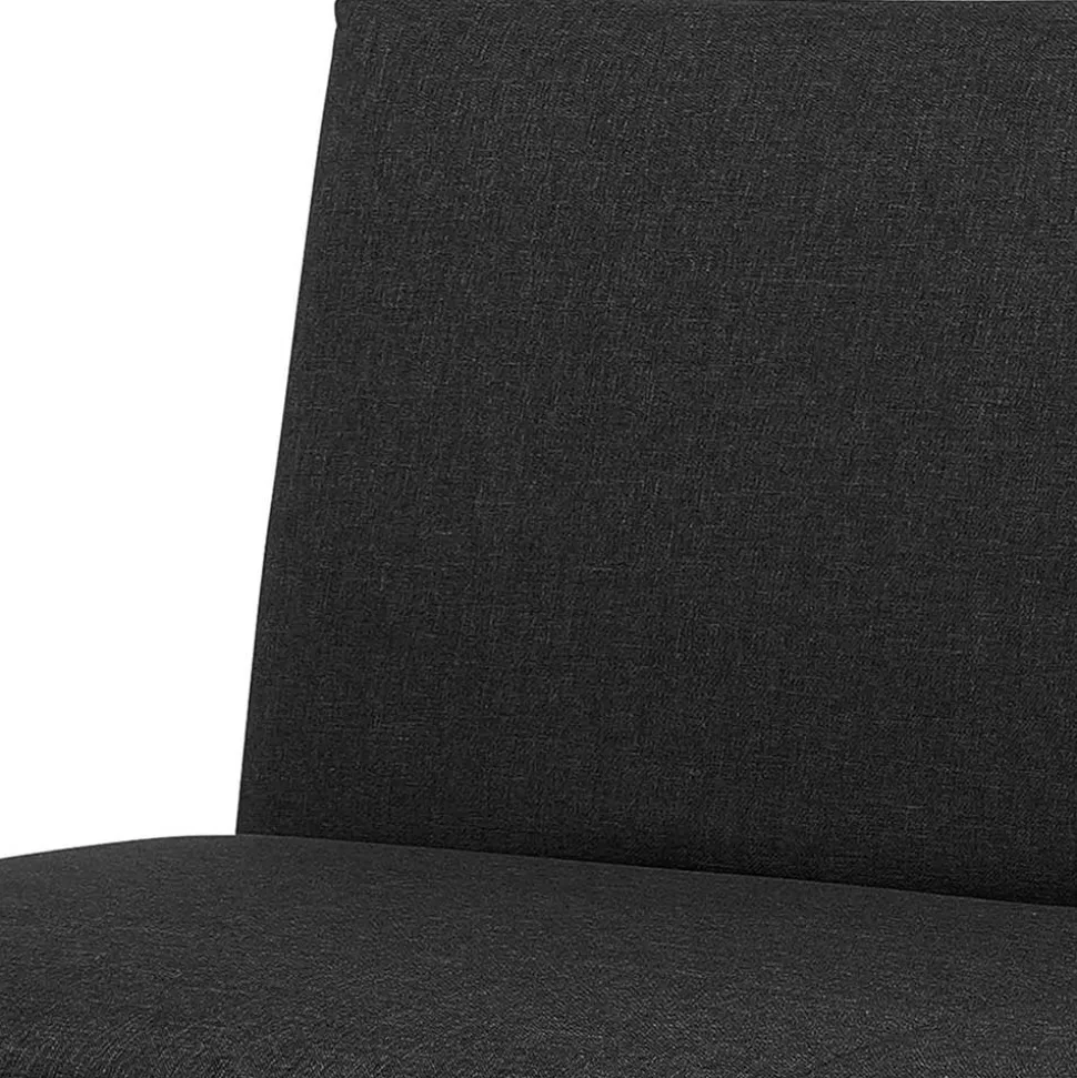 Zweisitzer Faltsofa in Schwarz - Lardias