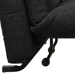 Zweisitzer Faltsofa in Schwarz - Lardias