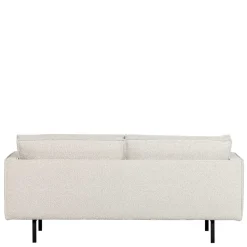 Zweisitzer Wohnzimmercouch in Beige Boucle - Elisa