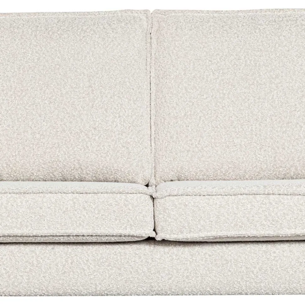 Zweisitzer Wohnzimmercouch in Beige Boucle - Elisa